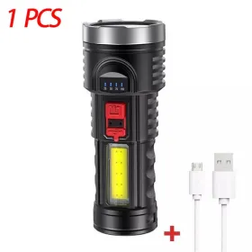 USB Rechargeable LED Flashlight