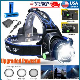 LED Headlamp Rechargeable Work Light