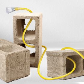 100 FT Heavy Duty Extension Cord 12AWG 15Amps