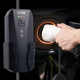 Level 2 Portable EV Charger, 32 Amp 240V, Electric Vehicle Charger With 28 Ft Charging Cable NEMA 14-50P Plug