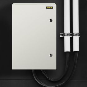 NEMA Steel Enclosure, 24 X 16 X 10''  Waterproof & Dustproof, Outdoor/Indoor Electrical Junction Box,