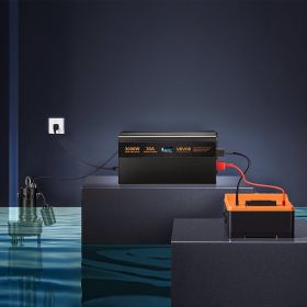 Sump Pump Battery Backup System 3000W LCD Auto Switches To Battery Inverter