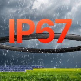 100FT Solar Panel Extension Cable 10AWG Waterproof PV 6mmÂ² Cable Black