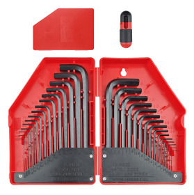 Hex Key Set, Containing 15 Standard-size Pieces