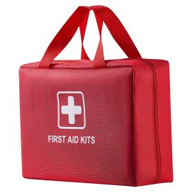 First Aid Kit 420 Pieces Large Survival Bag Emergency Medical Supplies Home Car