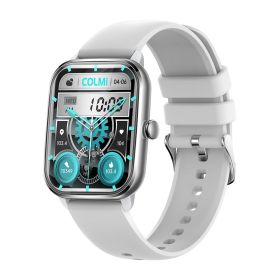 Exercise Heart Rate Meter Smartwatch (Option: Silver)