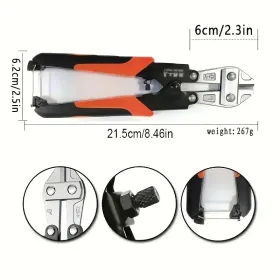 Alloy Steel Wire Cutters (Option: 8inchred)