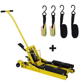 1500 LBS Motorcycle Lift (Option: Yellow)