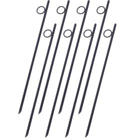 Rebar Stakes With Tie down loop (Option: Black)