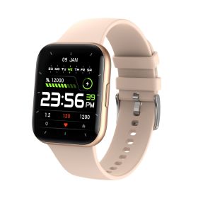 P25 Full-touch Heart Rate Monitoring Sports Smart watch (Option: Gold-Watch)